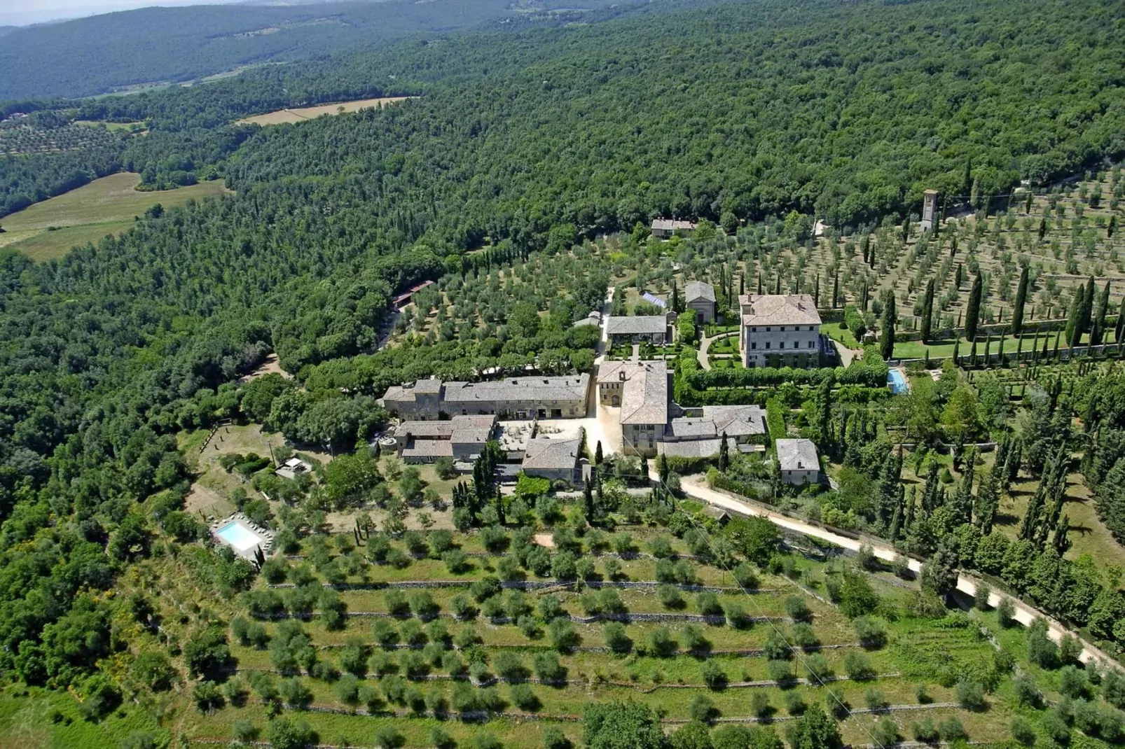 Residence Il Pero di Cetinale Sovicille Typ B 65 qm-Areas summer 5km