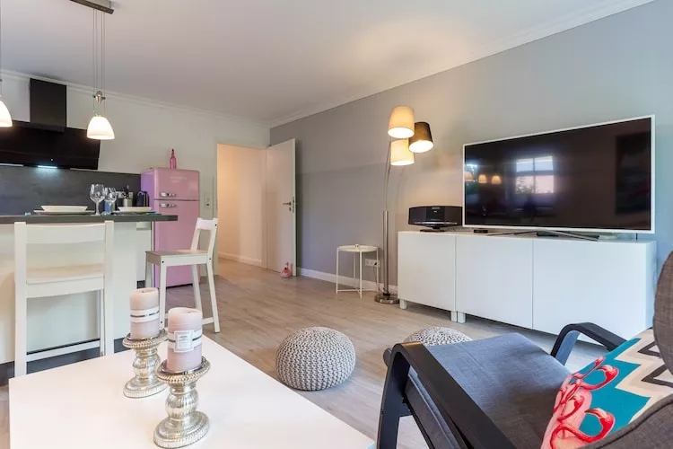 Ferienwohnung Flamingo-Wohnzimmer