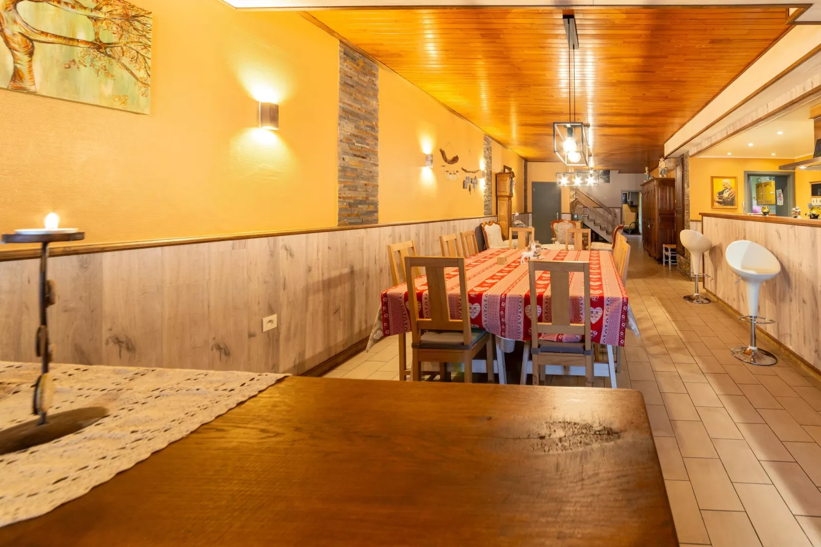Entre Gaume et Ardenne-Dining room