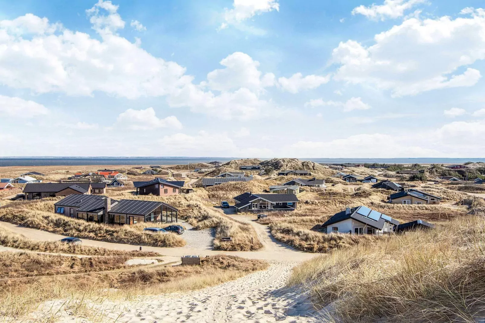 Maison de vacances pour 8 a Hvide Sande-Extérieur