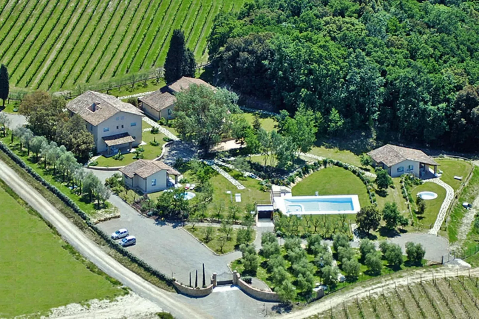 Ferienanlage Borgo della Meliana Gambassi Terme Typ Trilo-View