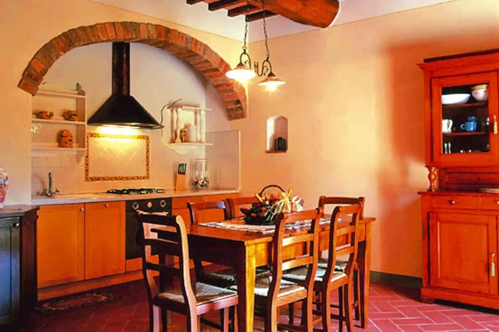 Ferienanlage Borgo della Meliana Gambassi Terme Typ Trilo Lux-Dining room