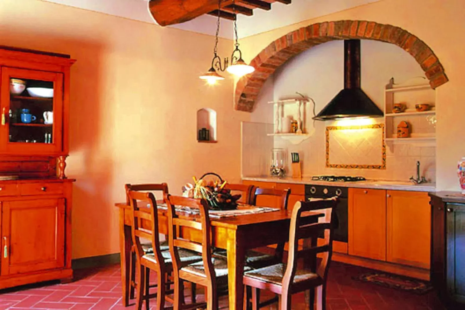 Ferienanlage Borgo della Meliana Gambassi Terme Typ Trilo Lux-Dining room