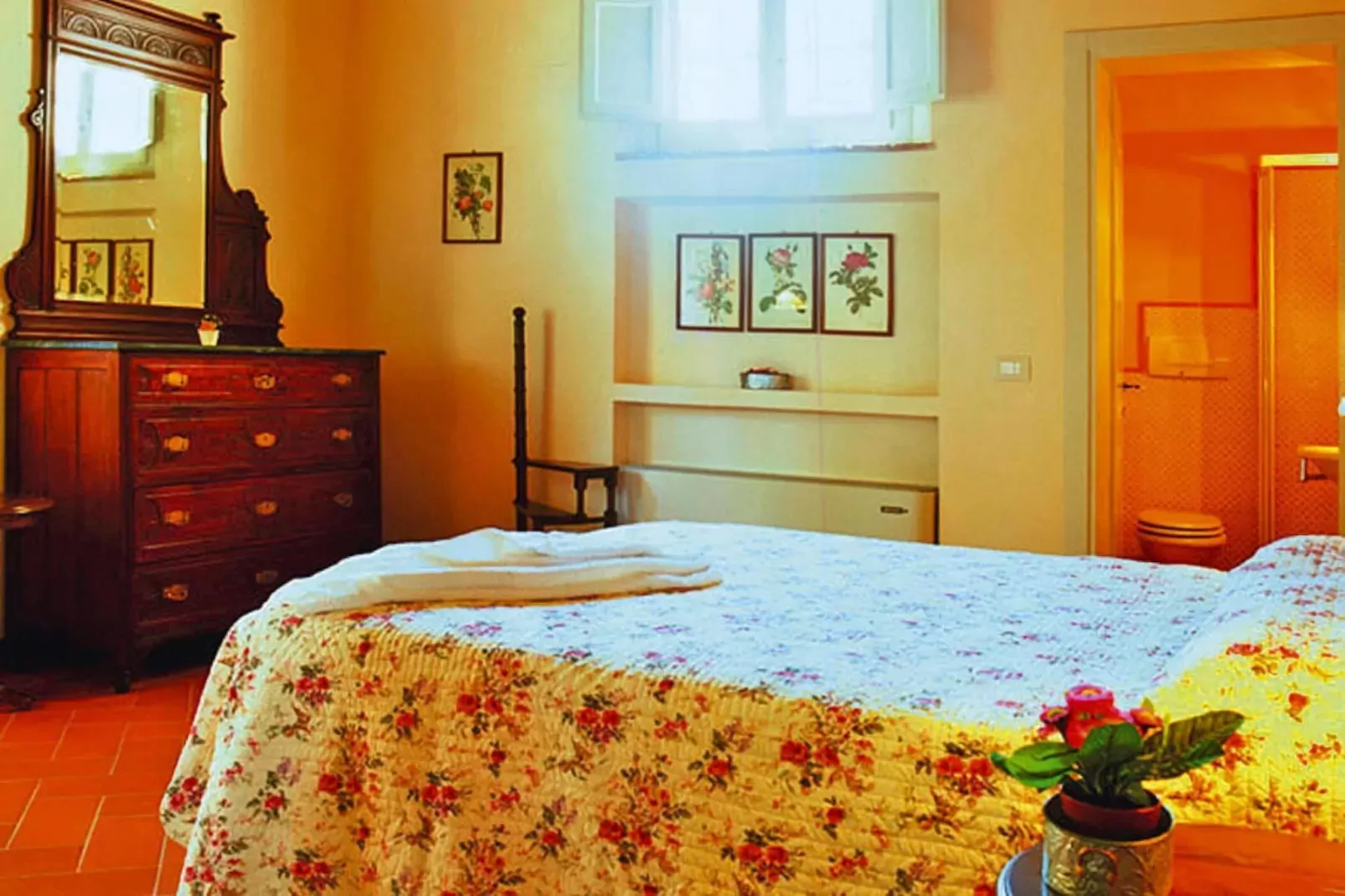 Ferienanlage Borgo della Meliana Gambassi Terme Typ Trilo Lux-Bedroom