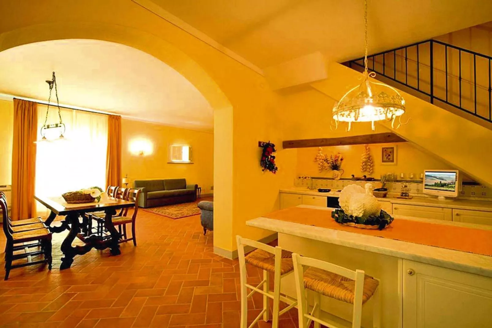 Ferienanlage Borgo della Meliana Gambassi Terme Typ Trilo Superior-Indoor