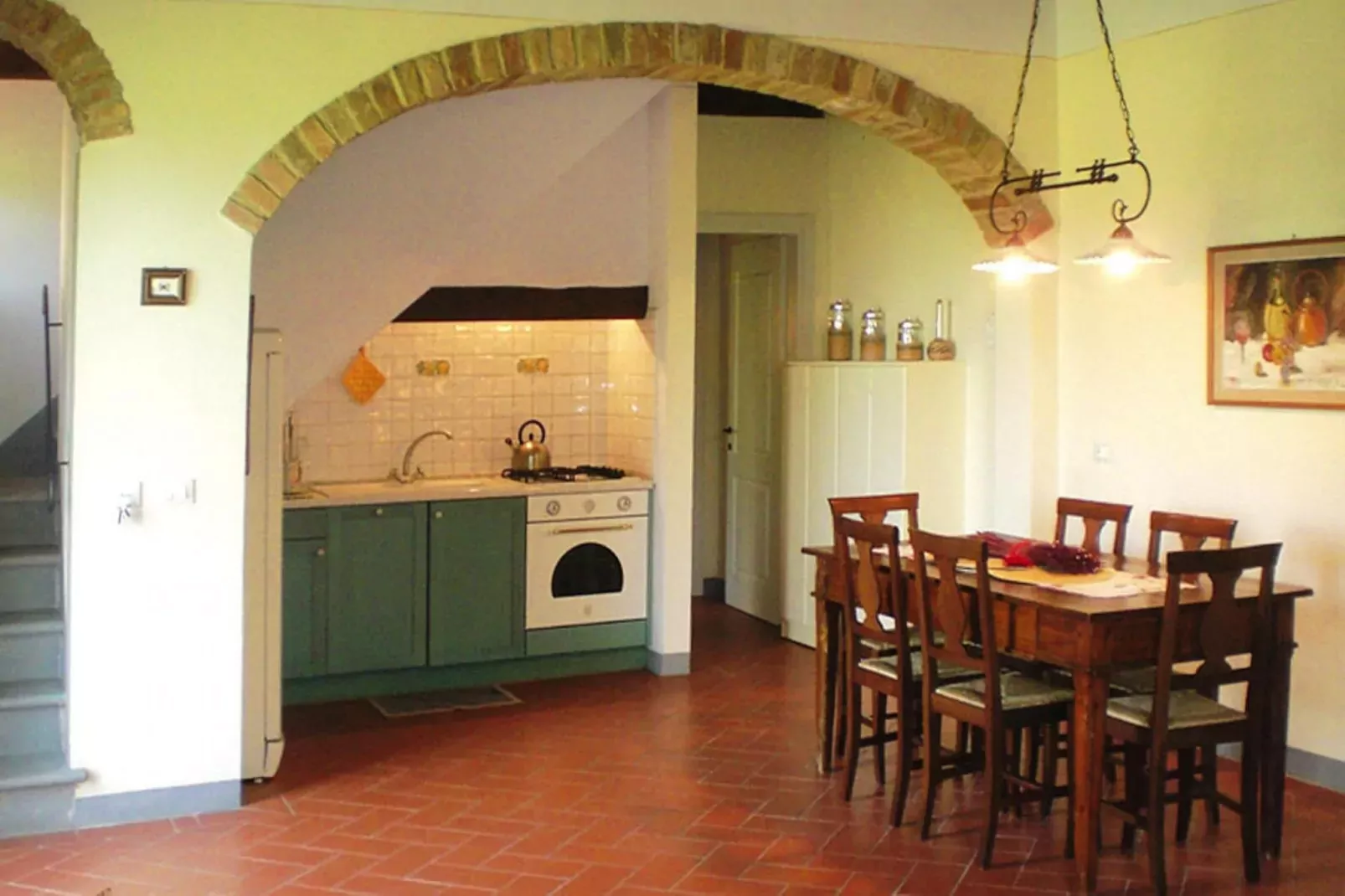 Ferienanlage Borgo della Meliana Gambassi Terme Typ House-Salle à manger