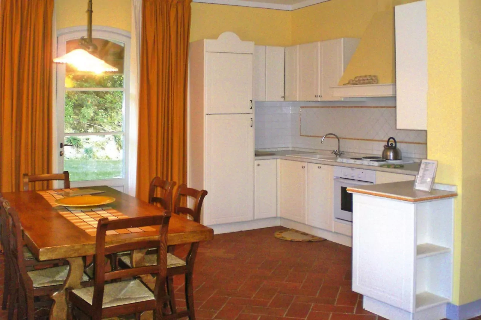 Ferienanlage Borgo della Meliana Gambassi Terme Typ House-Salle à manger