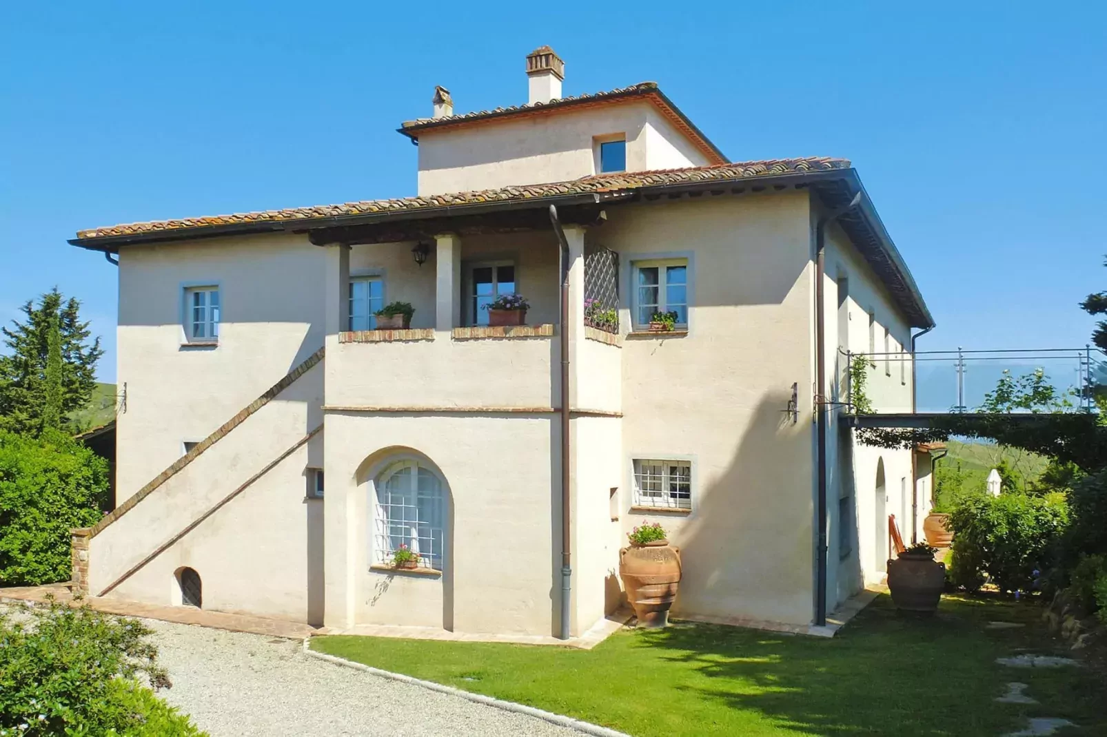 Ferienanlage Borgo della Meliana Gambassi Terme Typ Cottage Pool-Extérieur été