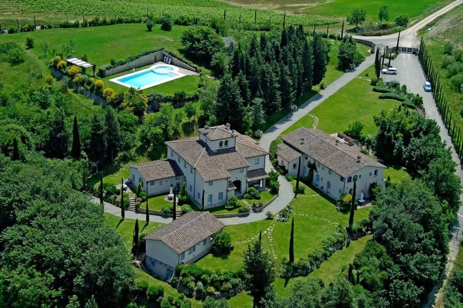 Ferienanlage Borgo della Meliana Gambassi Terme Typ Cottage Pool-Zones d'été à 5 km