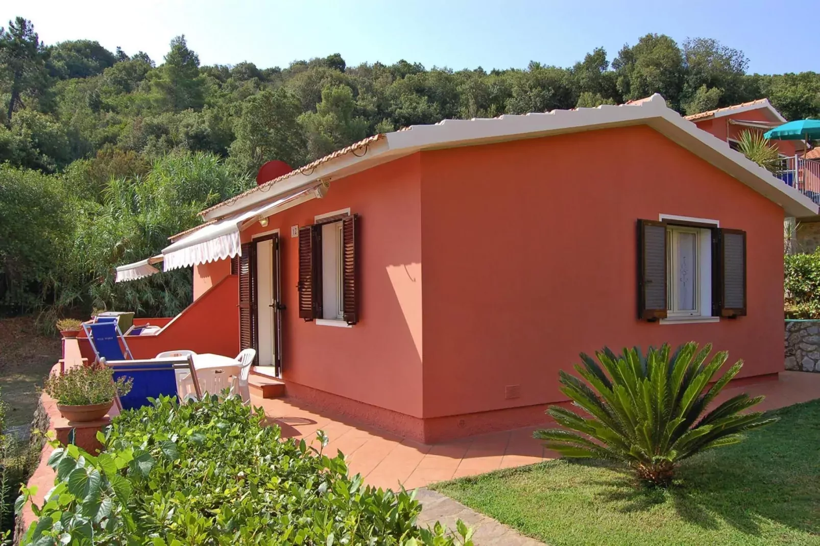 Apartments Villa Franca, Capoliveri-Bilo 3- piano terra o primo piano-Extérieur été