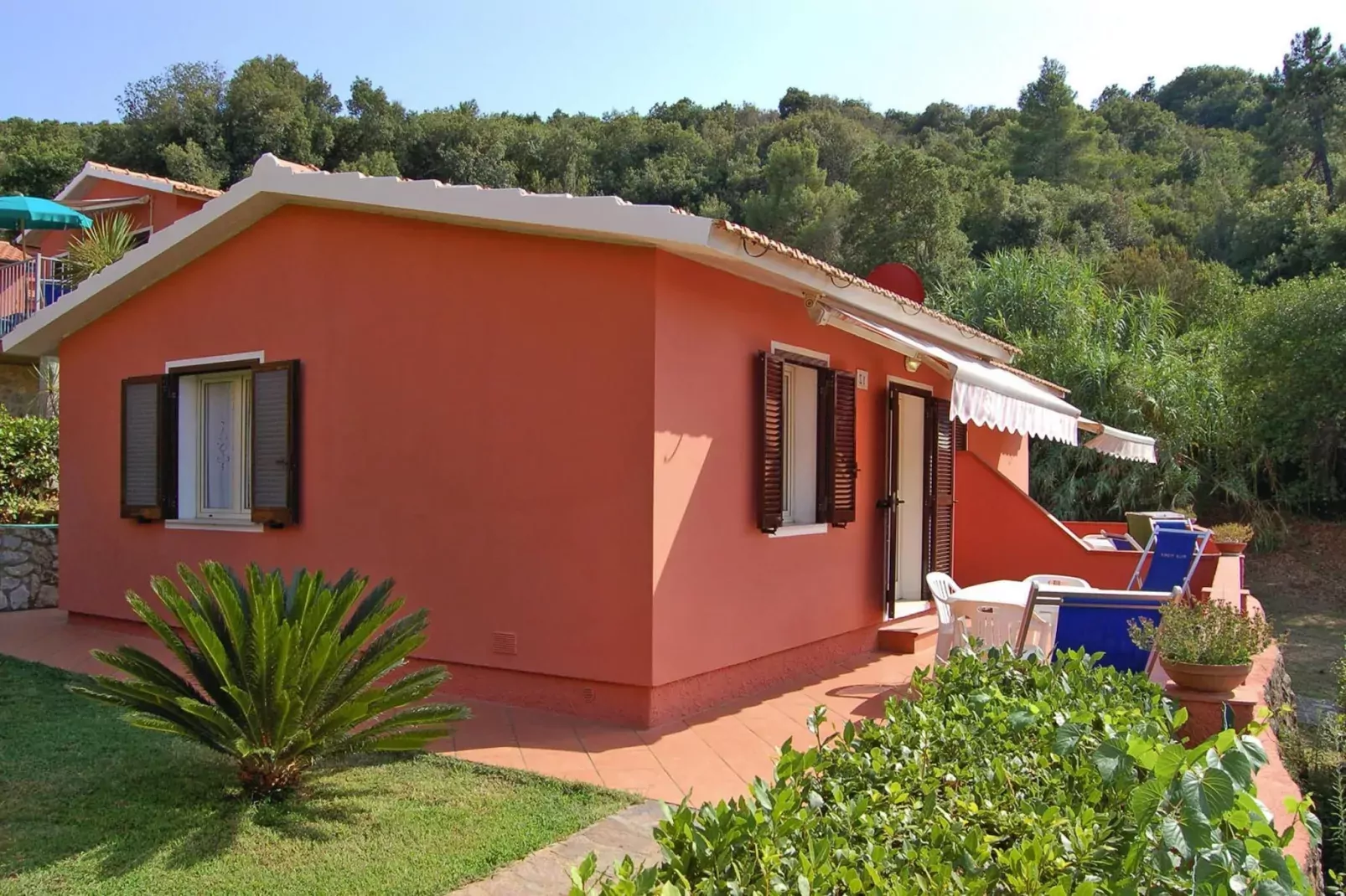 Apartments Villa Franca, Capoliveri-Trilo 4- piano terra o primo piano-Extérieur été