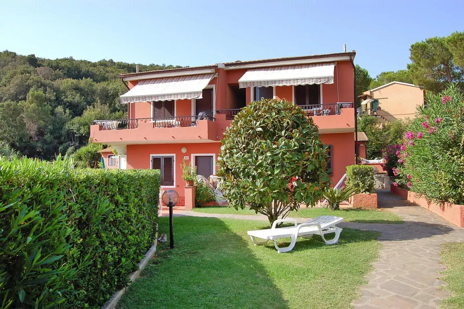 Apartments Villa Franca, Capoliveri-Trilo 4- piano terra o primo piano-Extérieur été