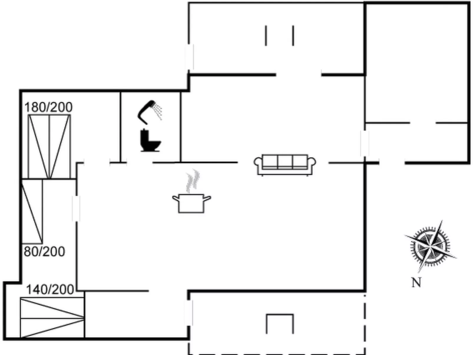 "Kei" - 75m from the sea-Inside