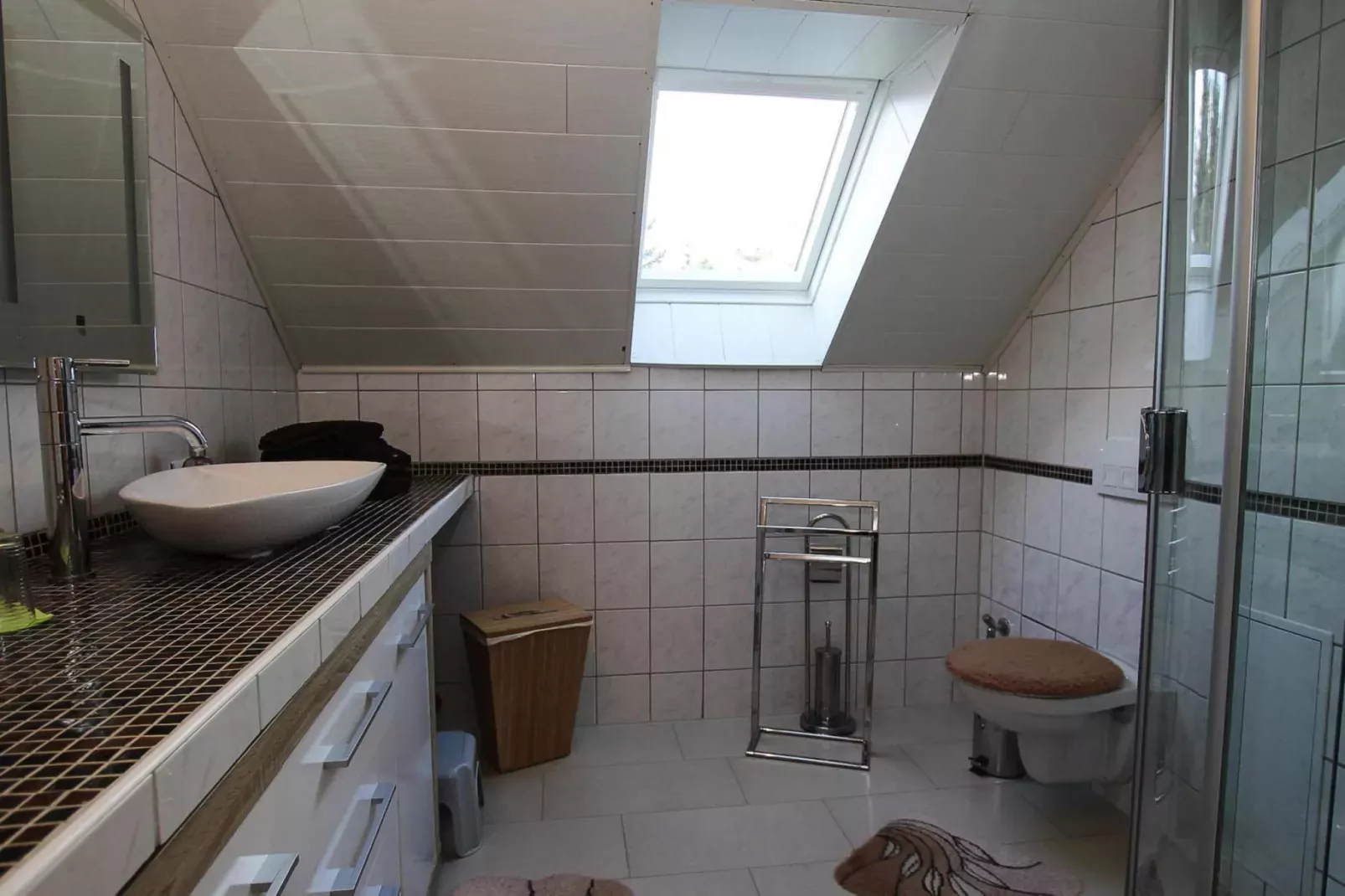 Ferienwohnung Dreiländerblick Görlitz-Salle de bain