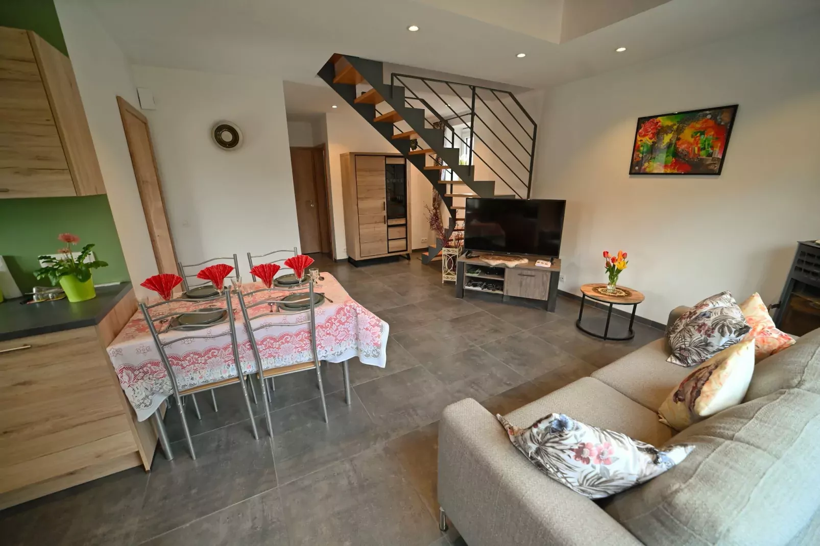 PETITE MAISON DANS LA PRAIRIE-Living room