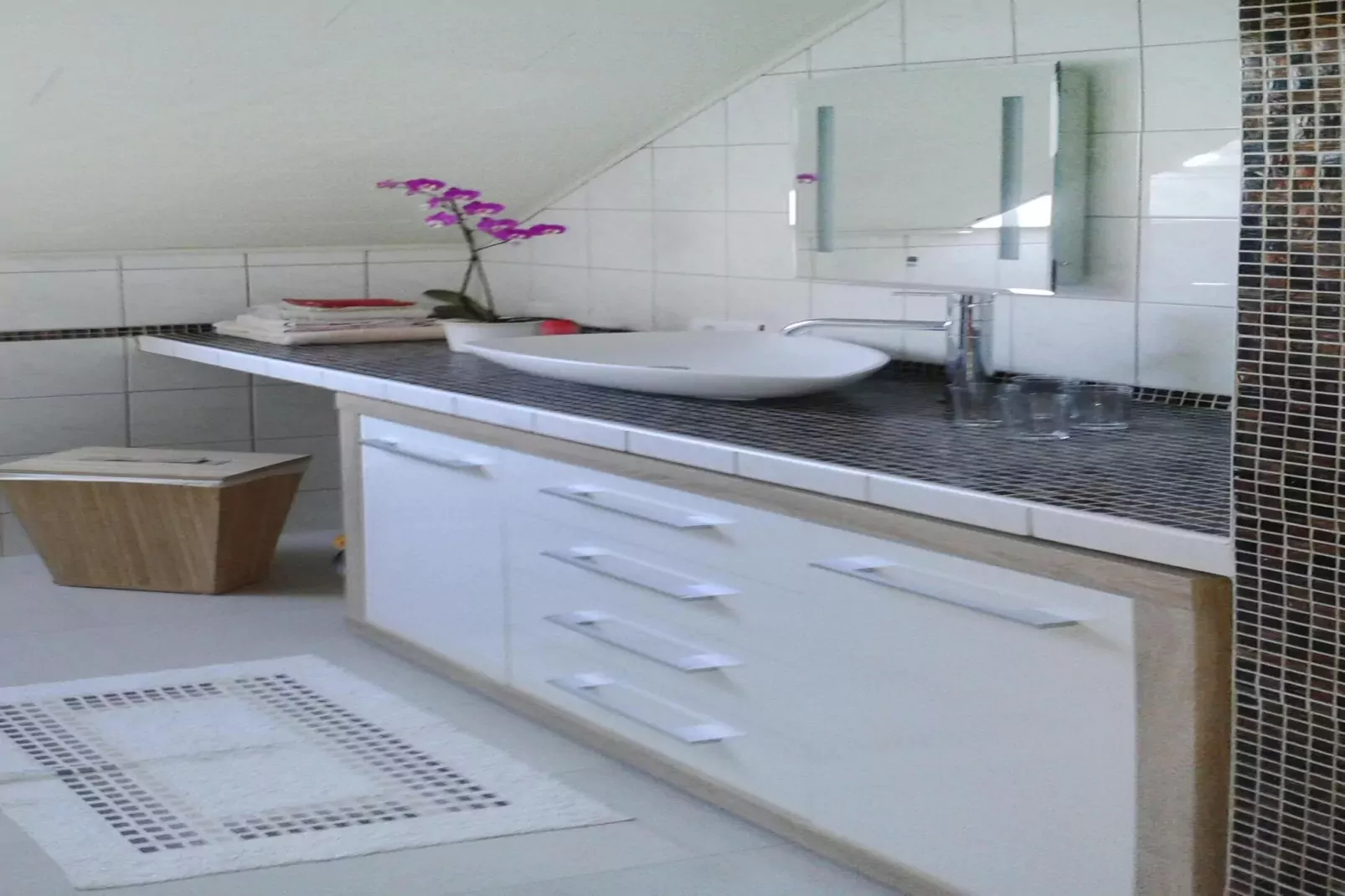 Ferienwohnung Dreiländerblick Görlitz-Salle de bain