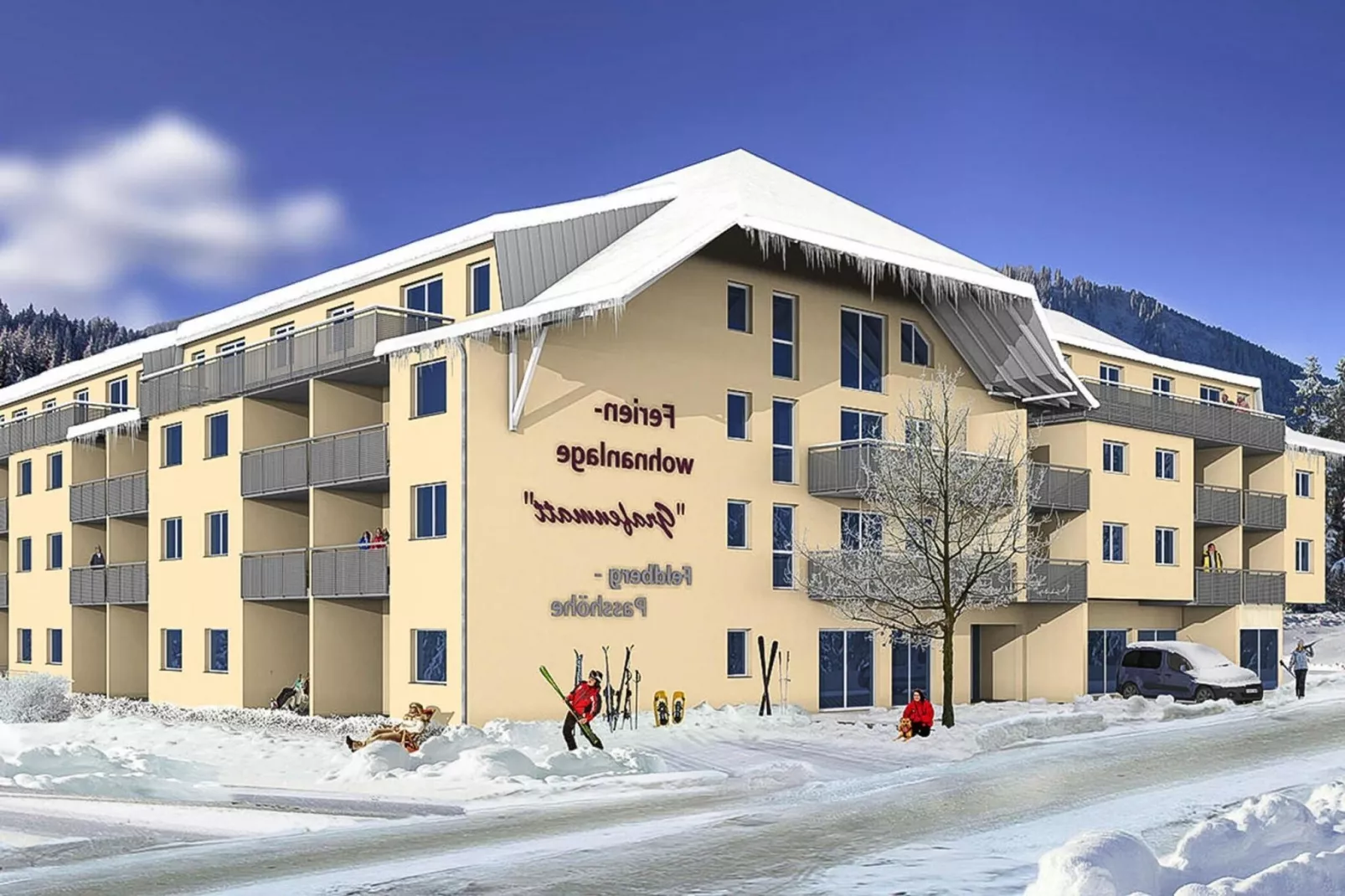 Residenz Grafenmatt Typ C-Exterior winter