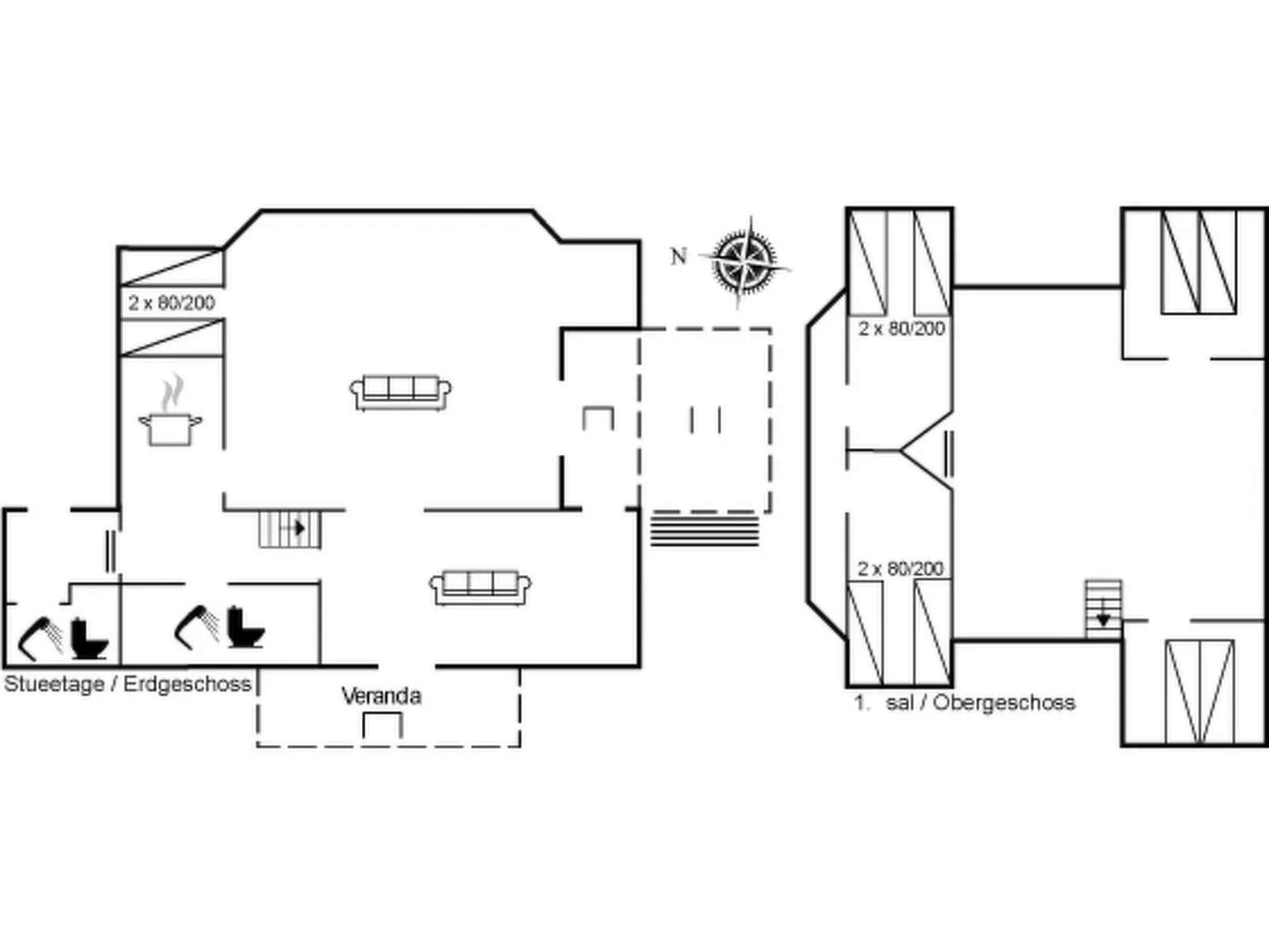 "Anina" - 400m from the sea-Inside