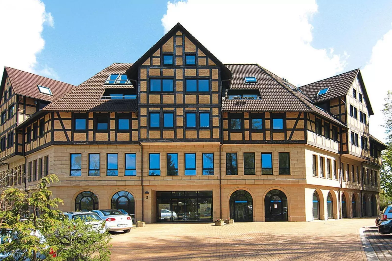 Residence Park am Schweriner See / 2-Raum-App im 2 Stock 60 qm-Exterior summer