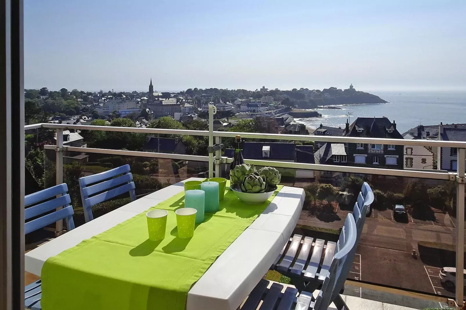 Holiday flat St Quay-Portrieux-Terrassenbalkon