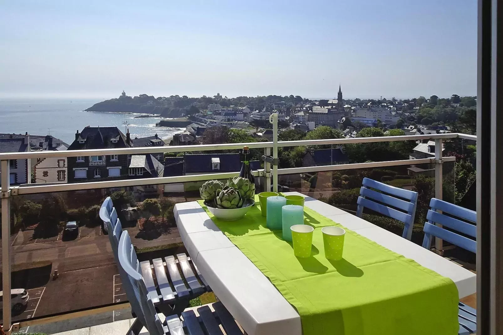 Holiday flat St Quay-Portrieux-Terrassenbalkon