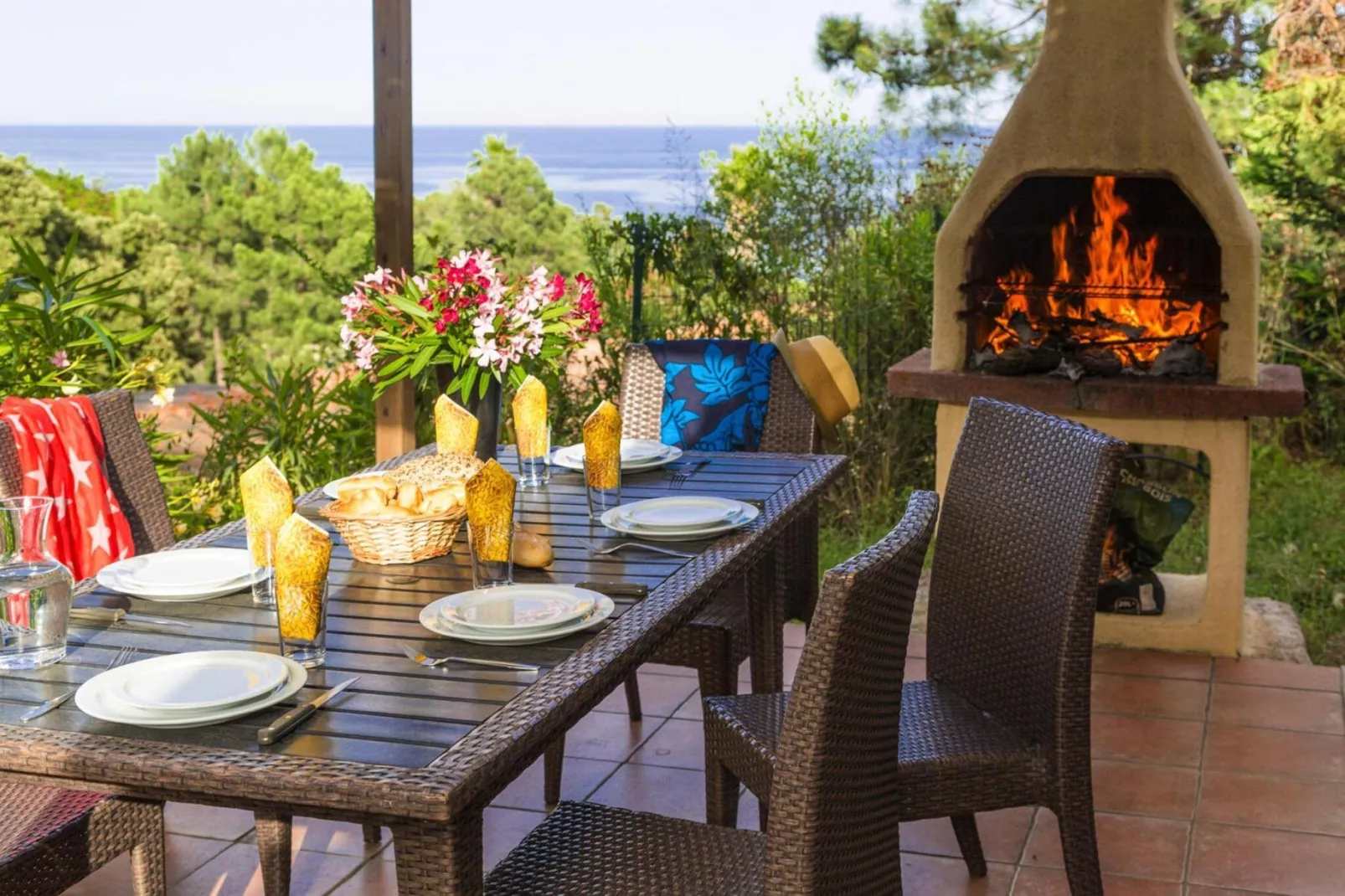 Residence Mare e Monte Solenzara // Villas Stella F2-Terrace balcony