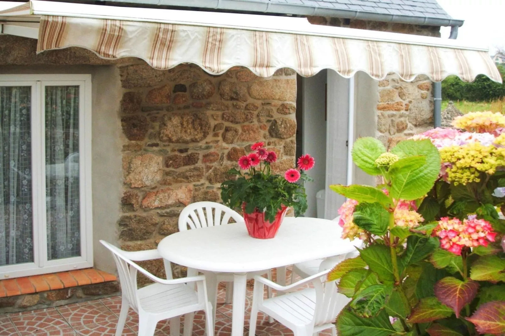 Terraced house Lanmodez - Petit gîte-Terrace balcony