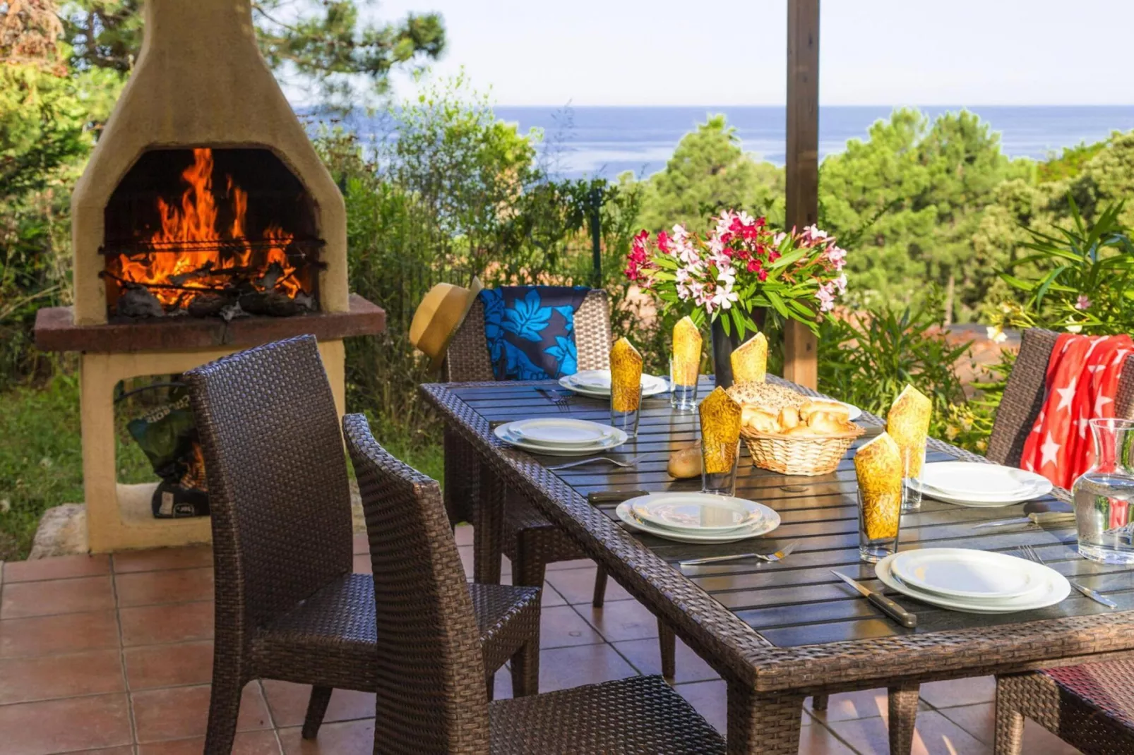 Residence Mare e Monte Solenzara // Villas Stella F2-Terrace balcony