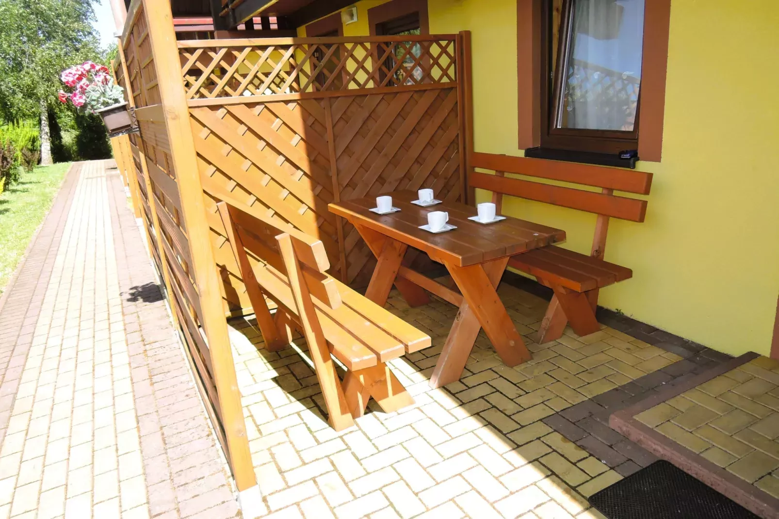 Holiday Resort in Rewal-Terrace balcony