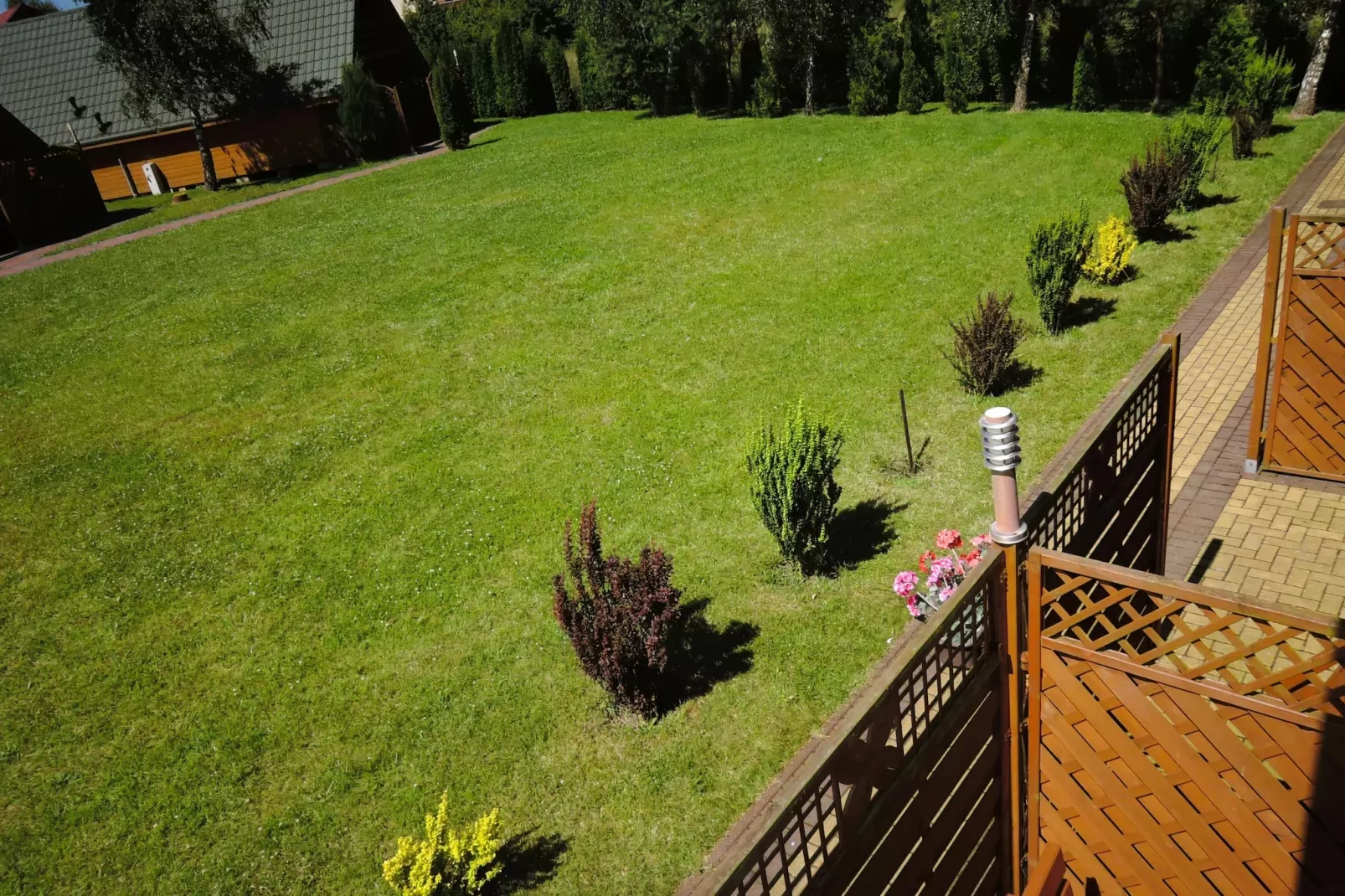 Holiday Resort in Rewal-Gardens summer