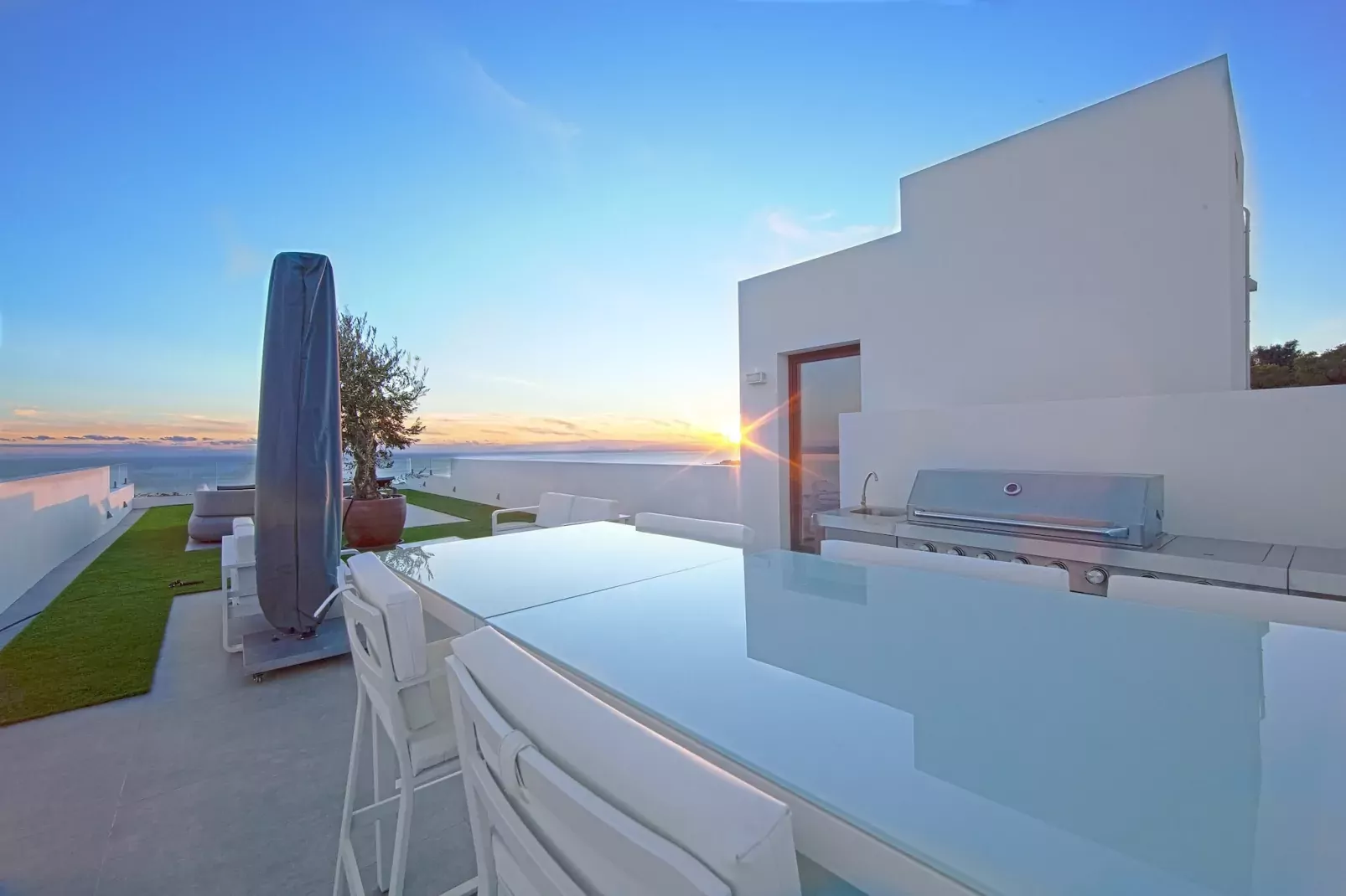 Luxury Villa Tomillo-Terrace balcony