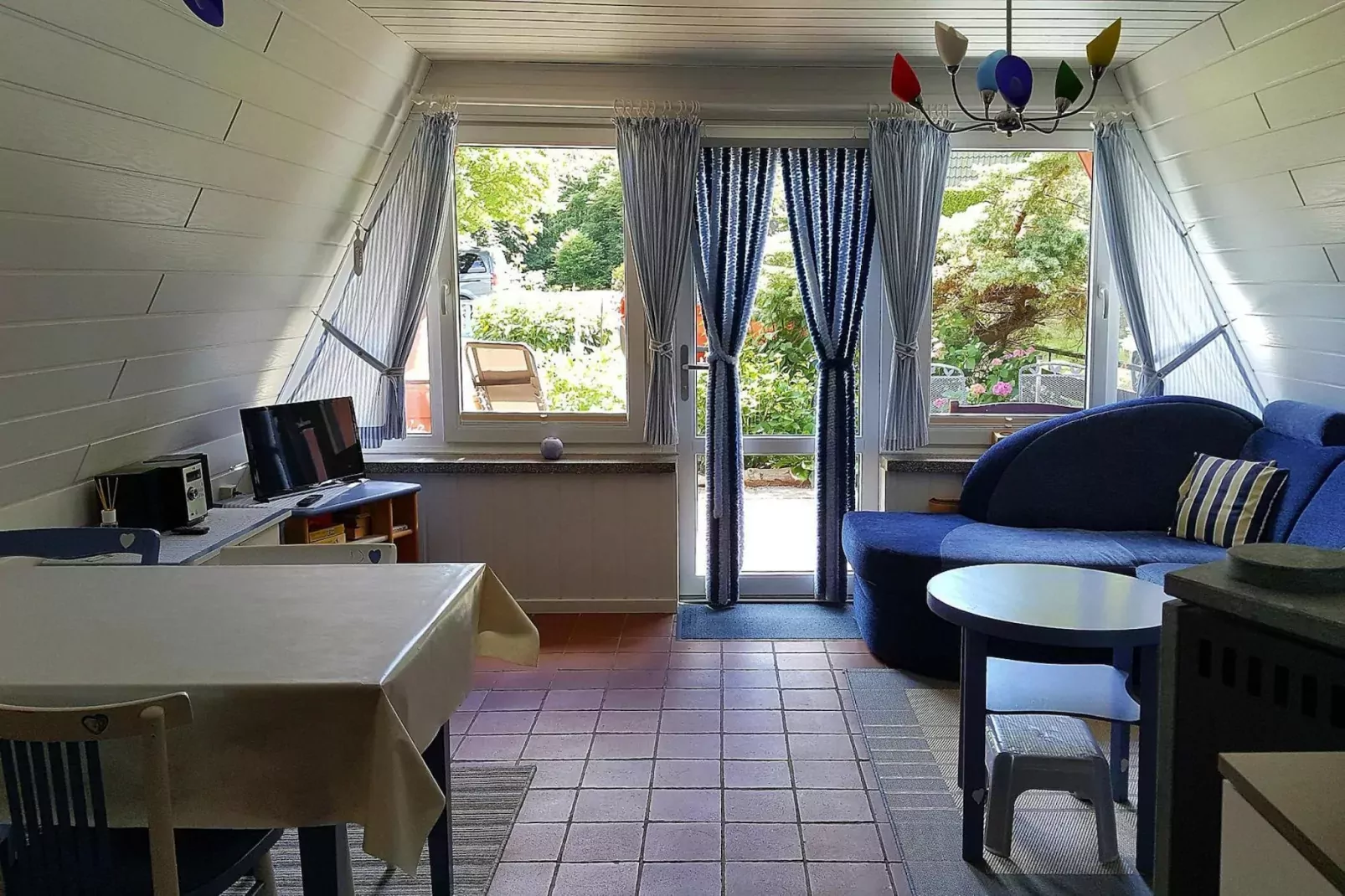 Ferienhaus 55 qm-Salon