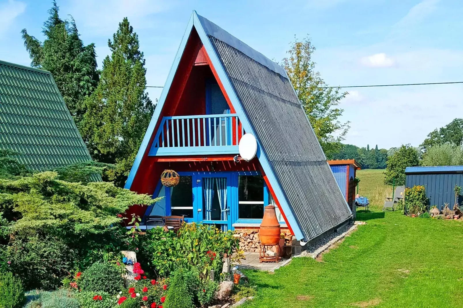 Ferienhaus 55 qm-Jardin d'été