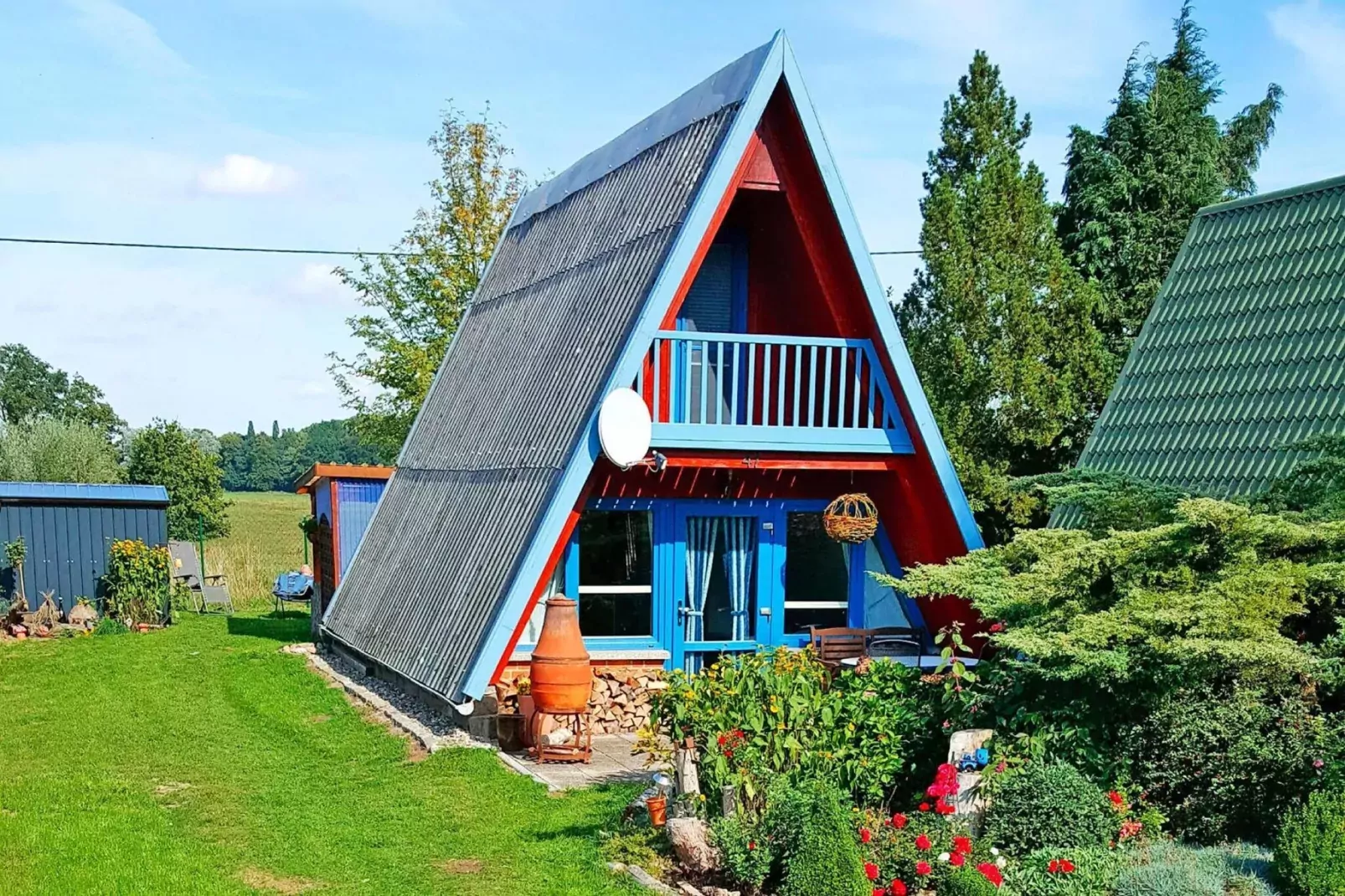 Ferienhaus 55 qm-Jardin d'été
