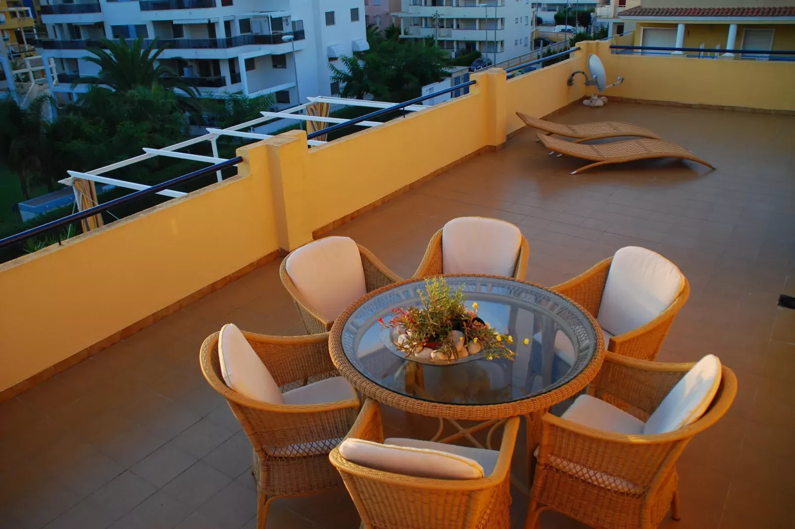 Cascadas de la Marina-Terrace balcony