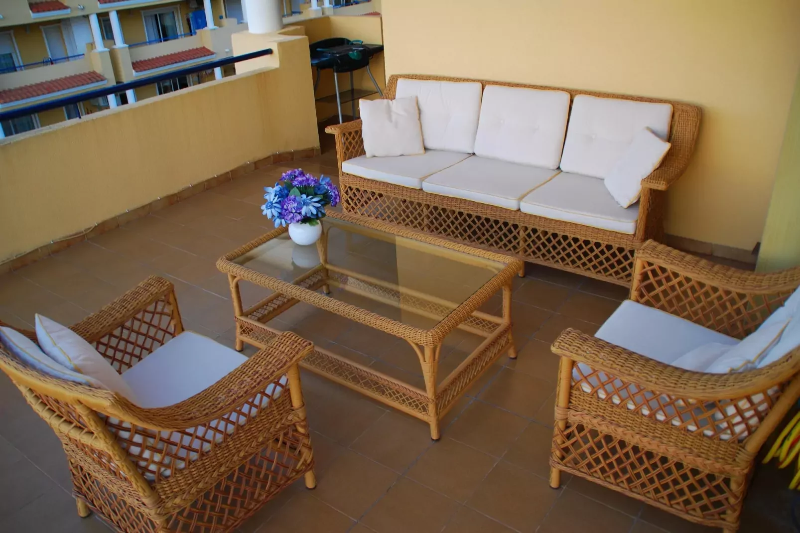 Cascadas de la Marina-Terrace balcony