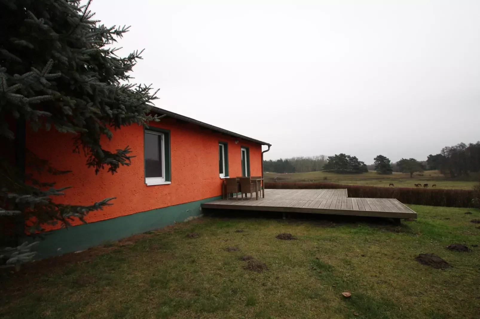 Ferienhäuser Inselblick / Ferienhaus 1 60 qm-Terrace balcony