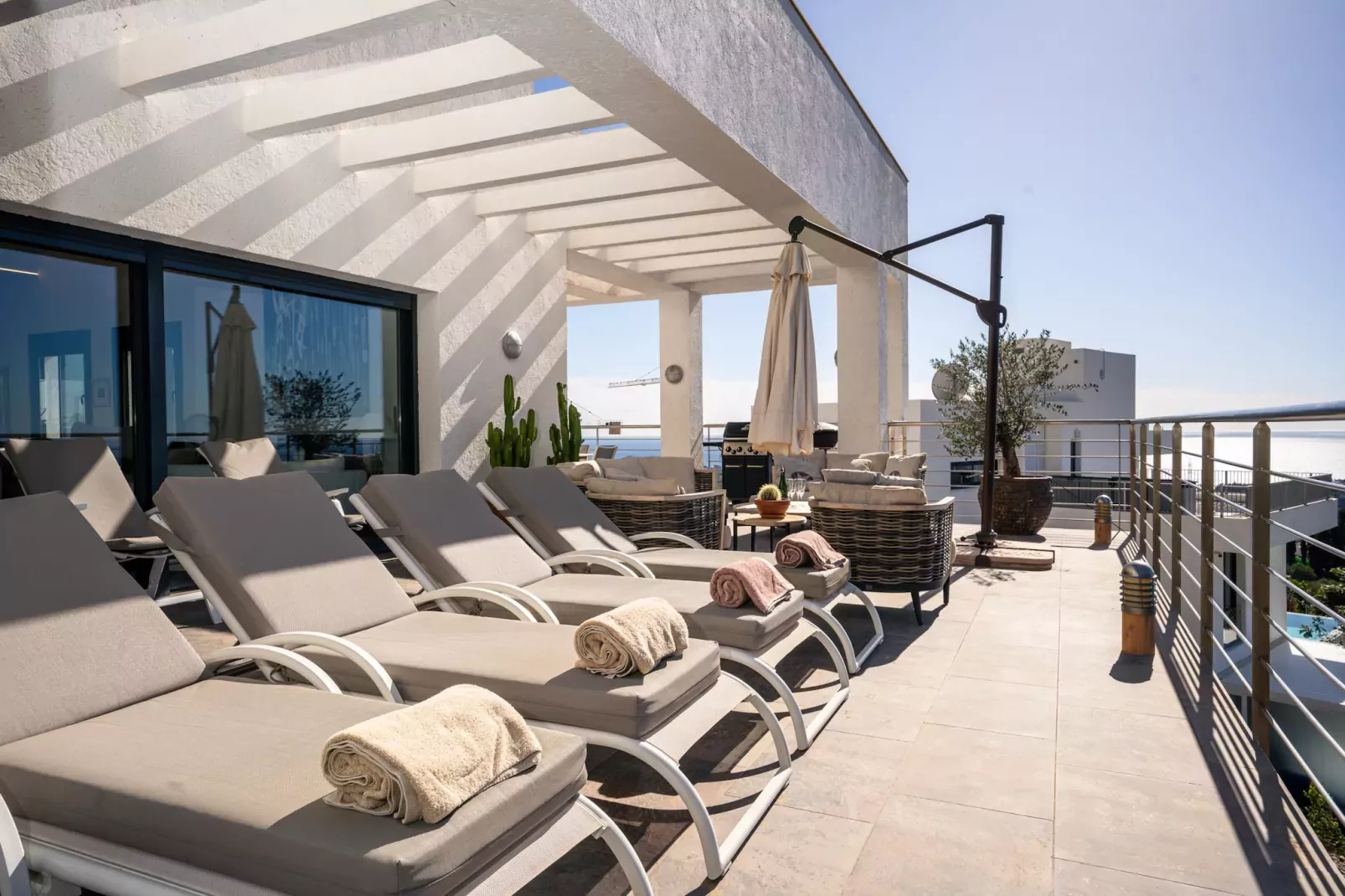Seventh Heaven-Luxury Villa-Terrasse