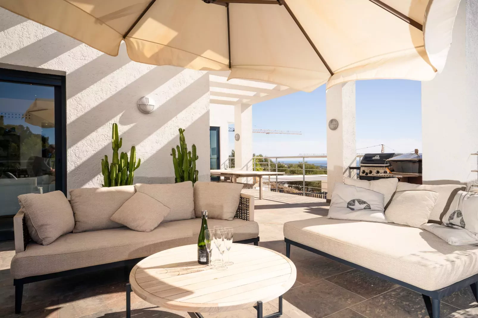 Seventh Heaven-Luxury Villa-Terrasse