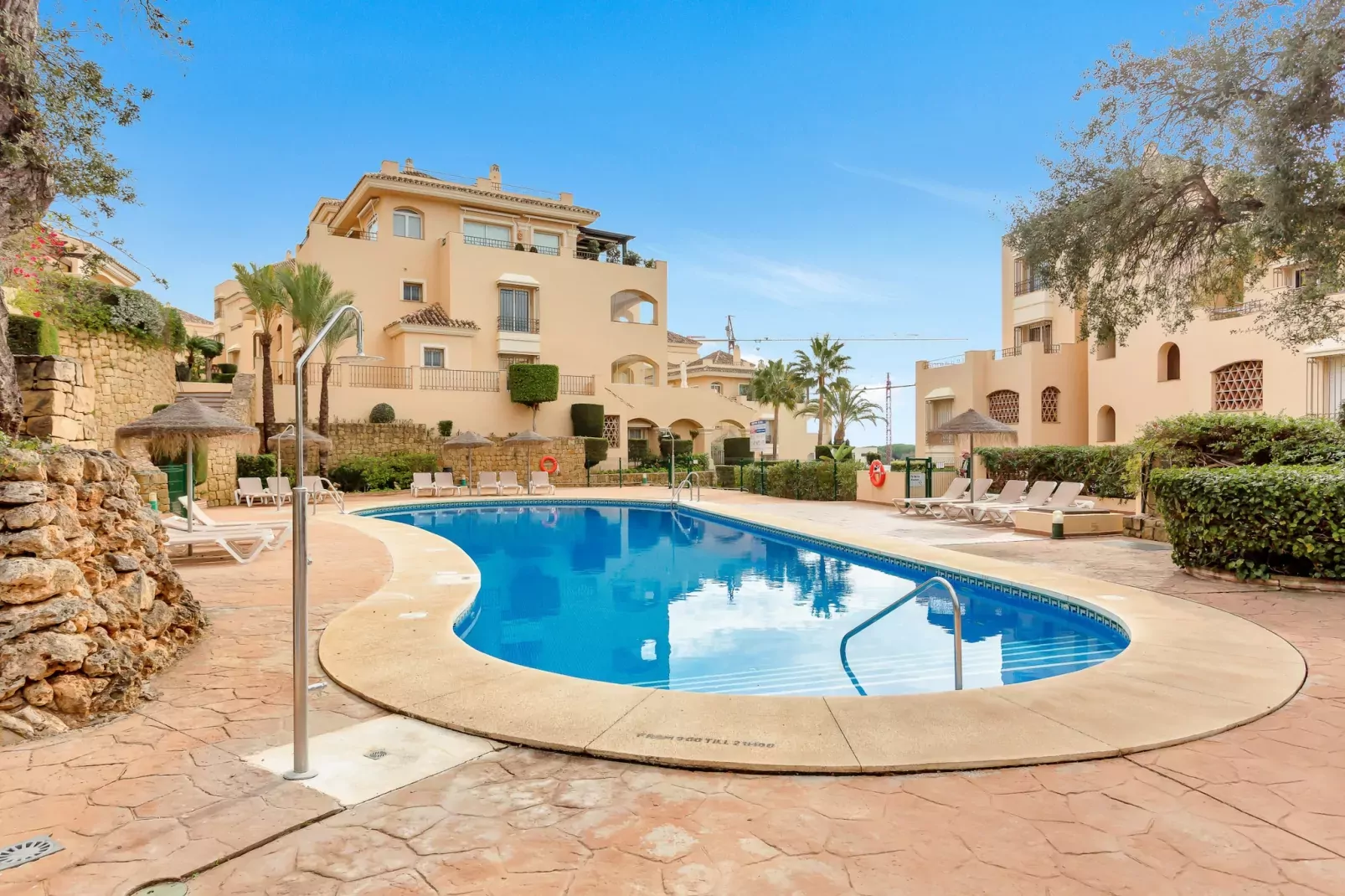Amazing sea views Hacienda Elviria-Pool