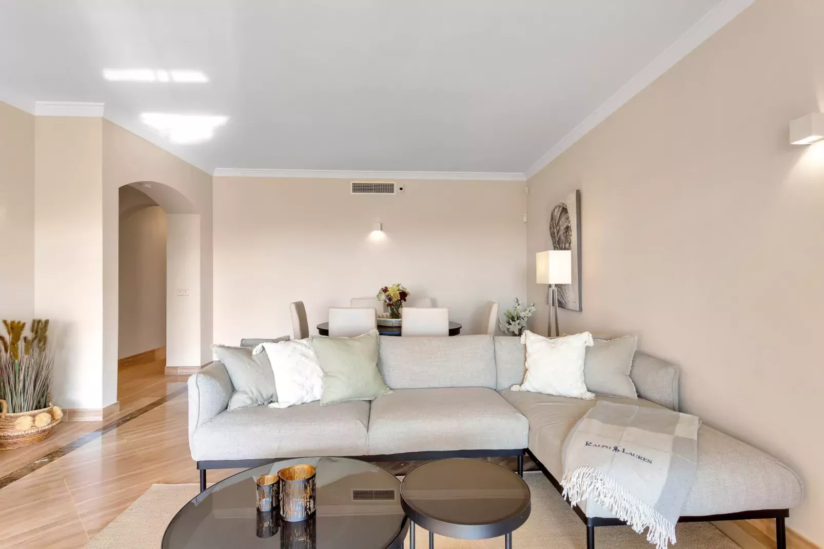 Amazing sea views Hacienda Elviria-Living room