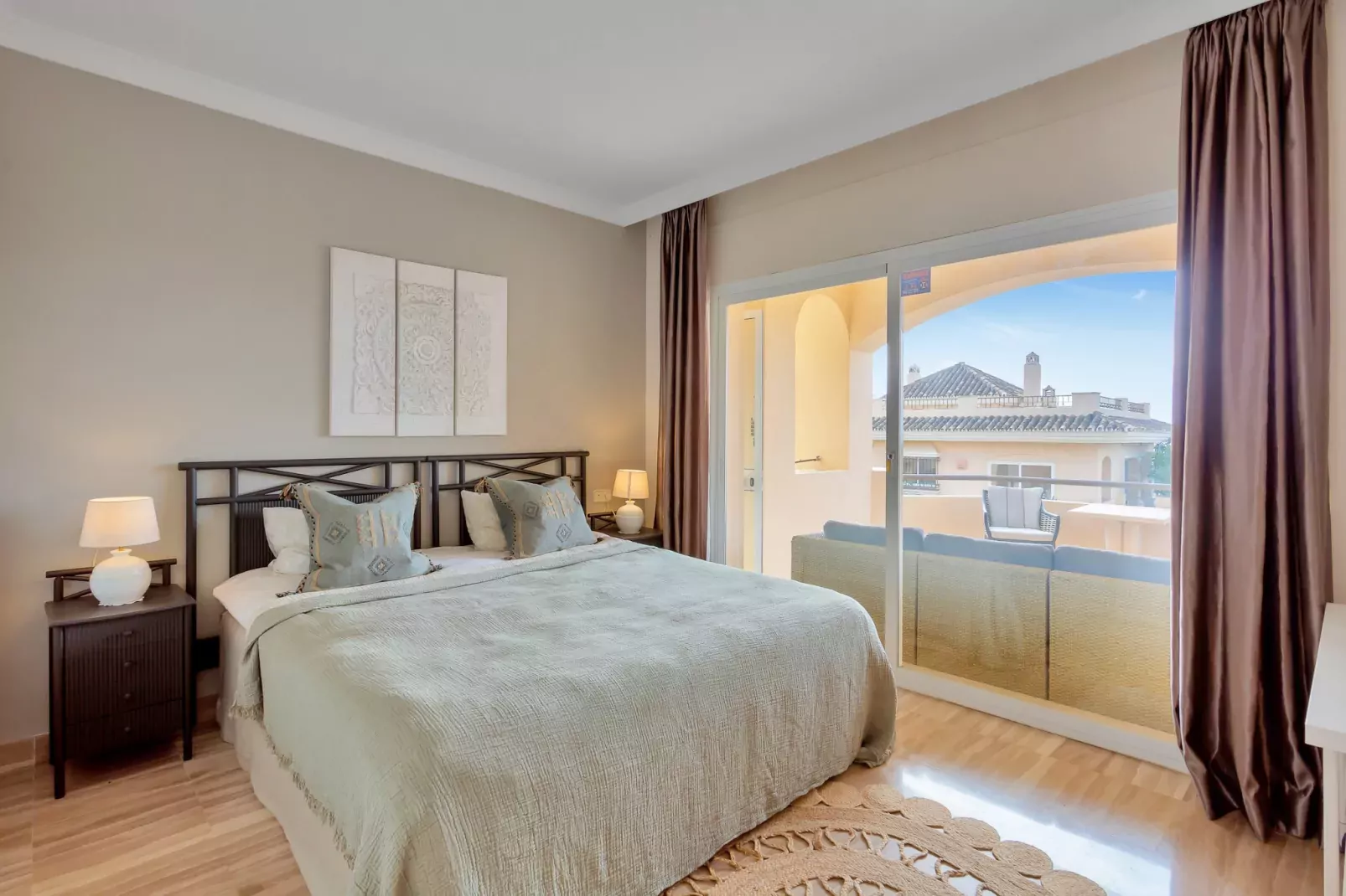 Amazing sea views Hacienda Elviria-Bedroom