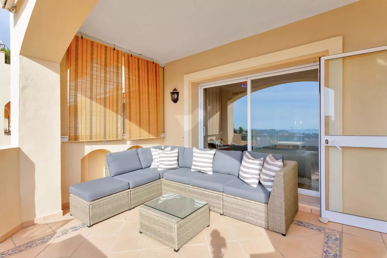 Amazing sea views Hacienda Elviria-Terrace
