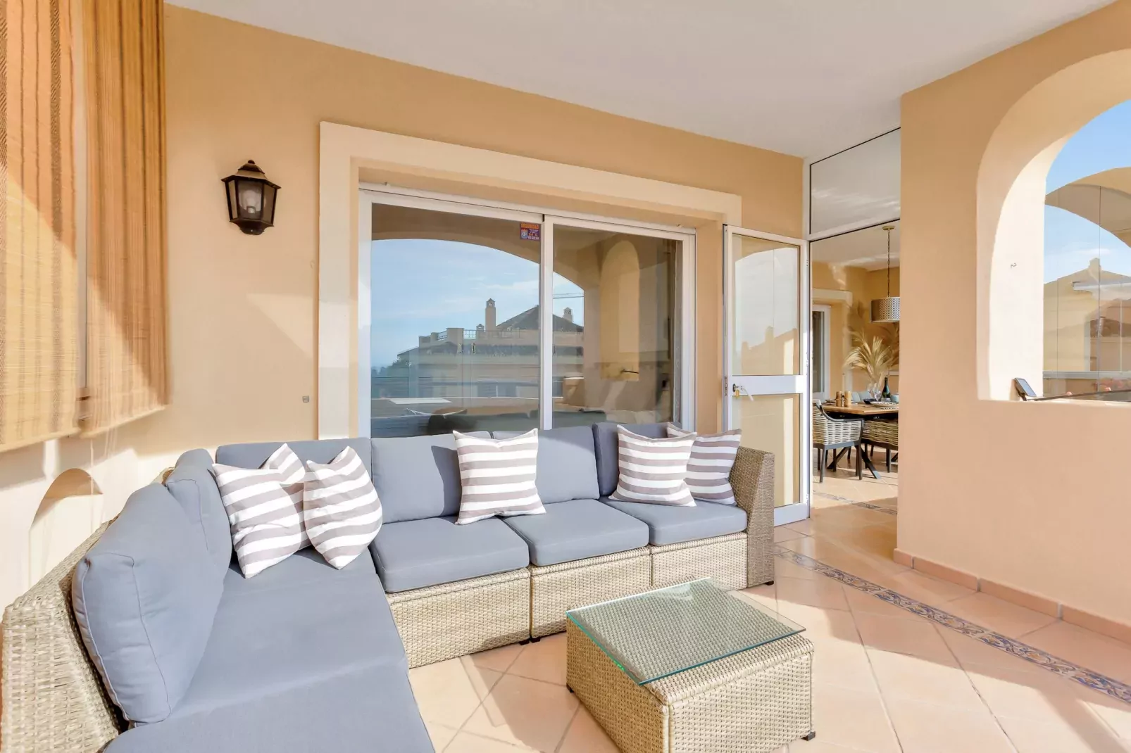 Amazing sea views Hacienda Elviria-Terrace
