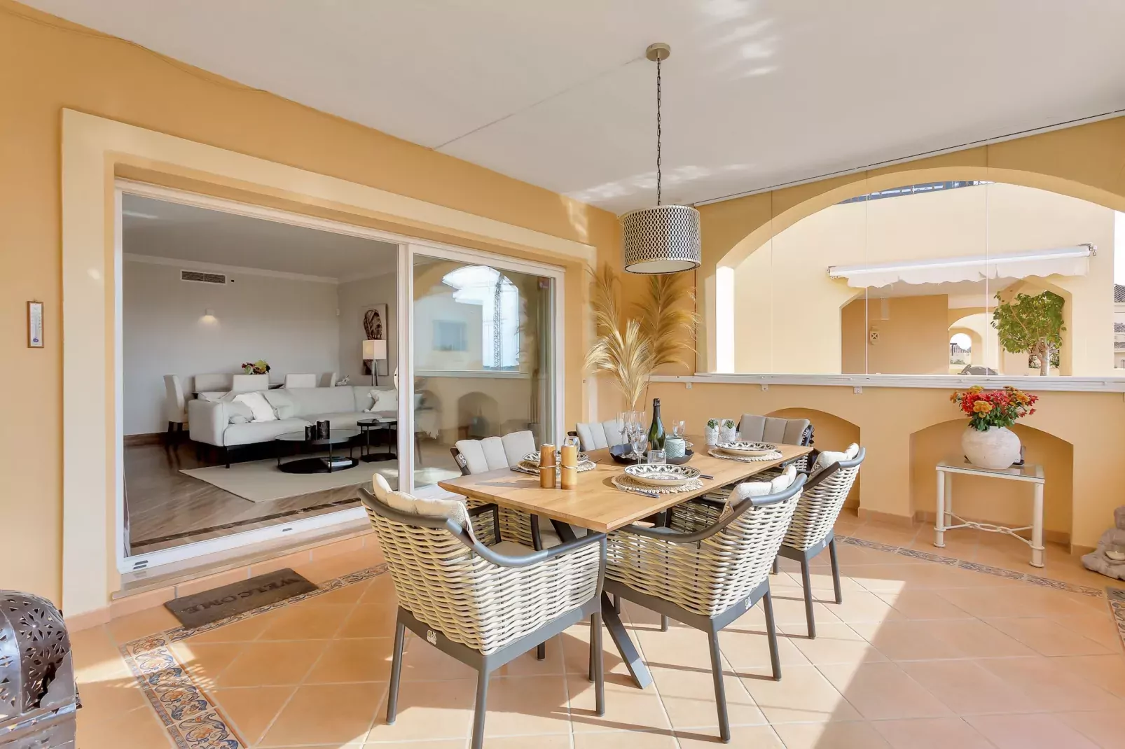 Amazing sea views Hacienda Elviria-Terrace