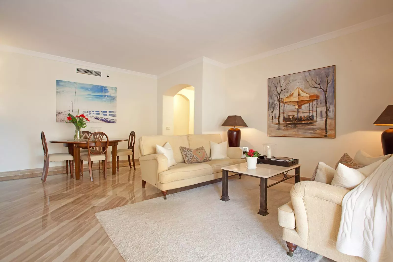 Hacienda Elviria-Living room