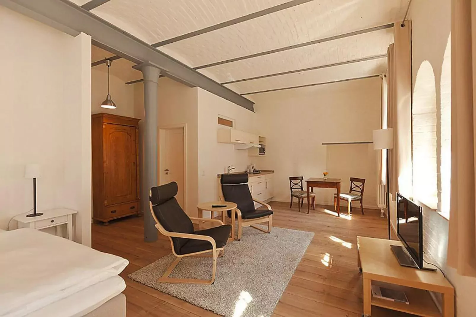 Appartements im Sudhaus / Studio 35-40 m²-Living room