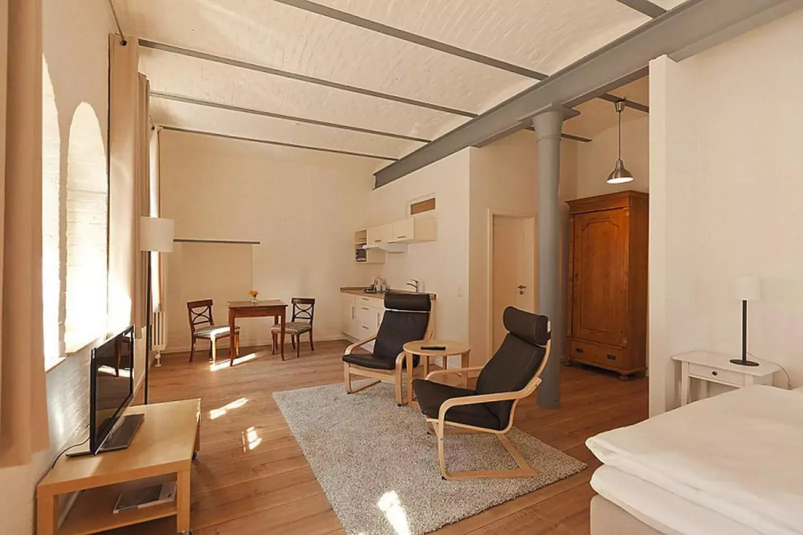Appartements im Sudhaus / Studio 35-40 m²-Living room