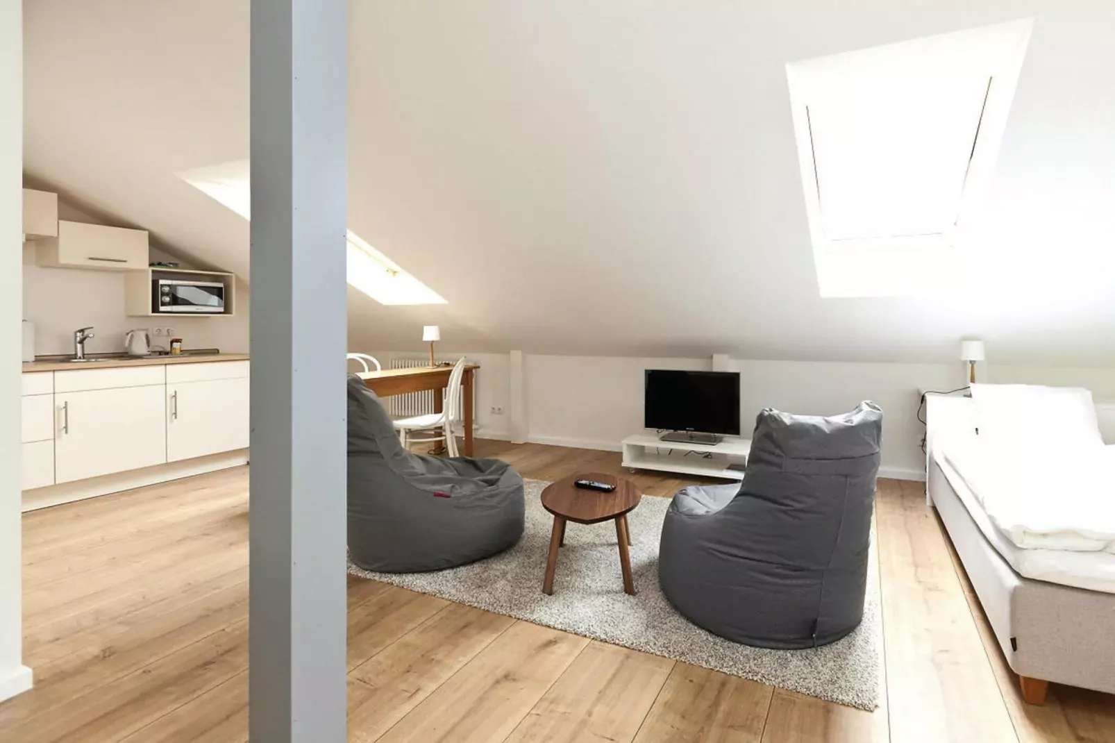 Appartements im Sudhaus / Studio 35-40 m²-Living room