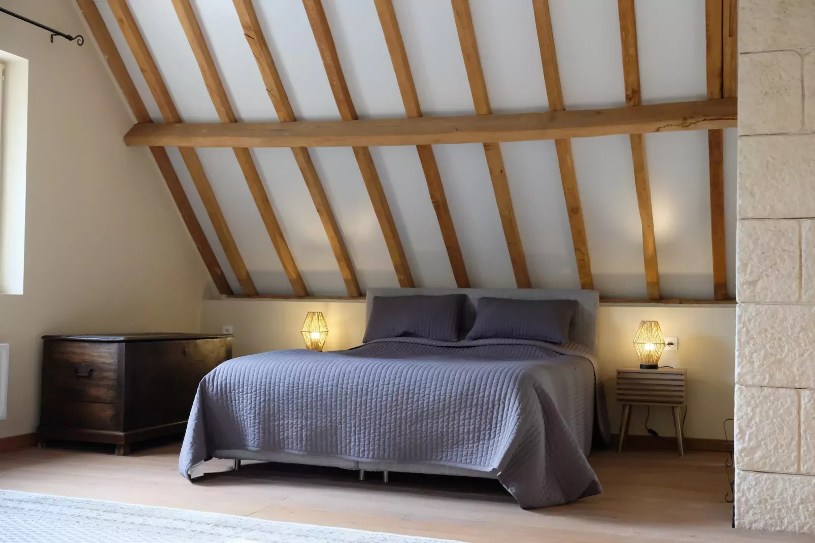 La grange des mille étoiles-Bedroom